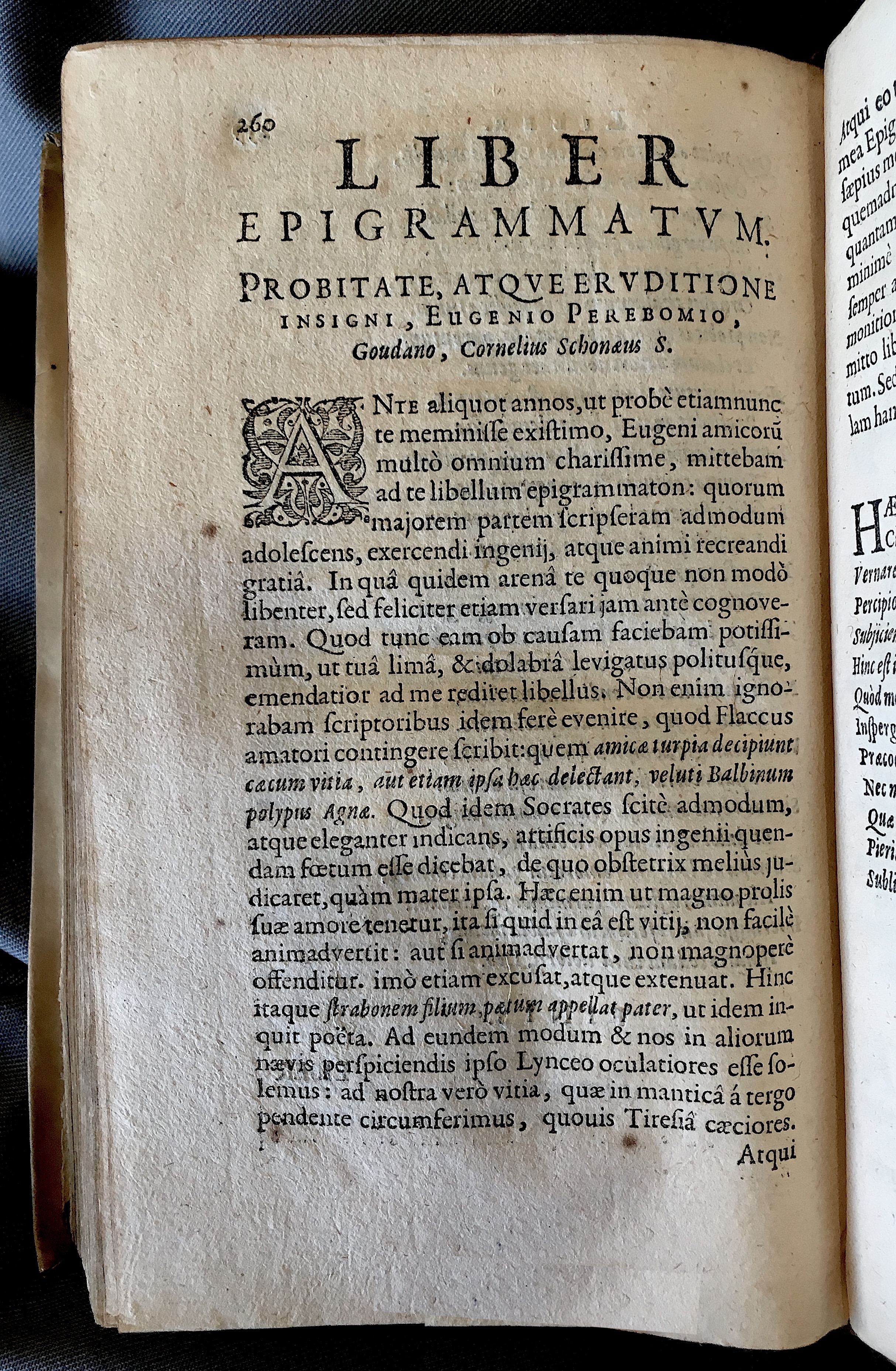 Schonaeus7Poemata1599p260