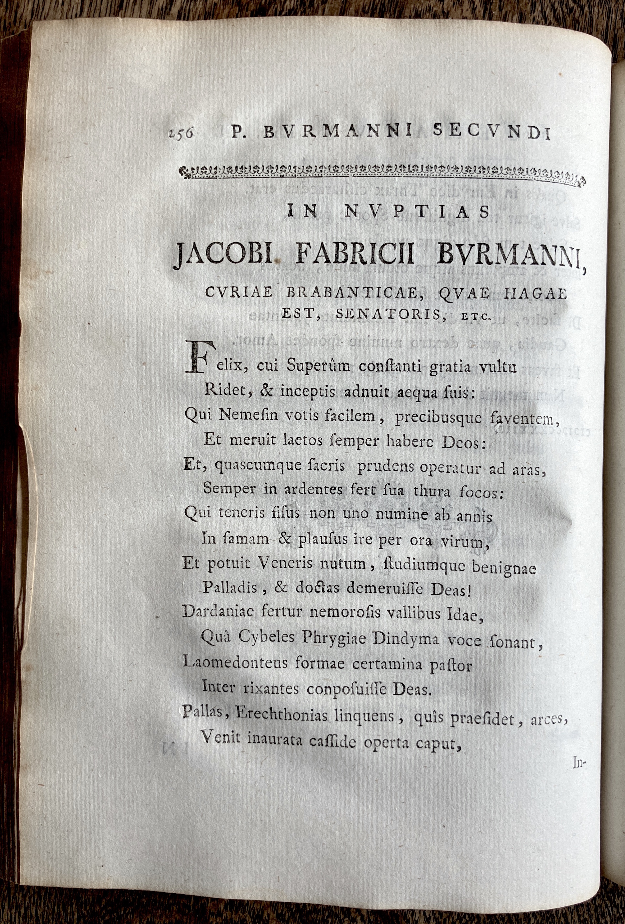 BurmannusPoemata1774p256
