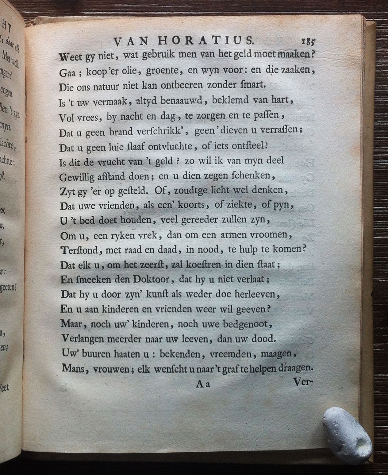 HuydecoperHoratius1726p185