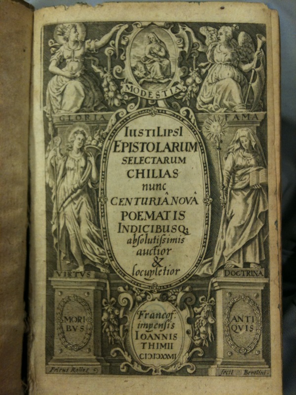 Brieven en gedichten van Justus Lipsius